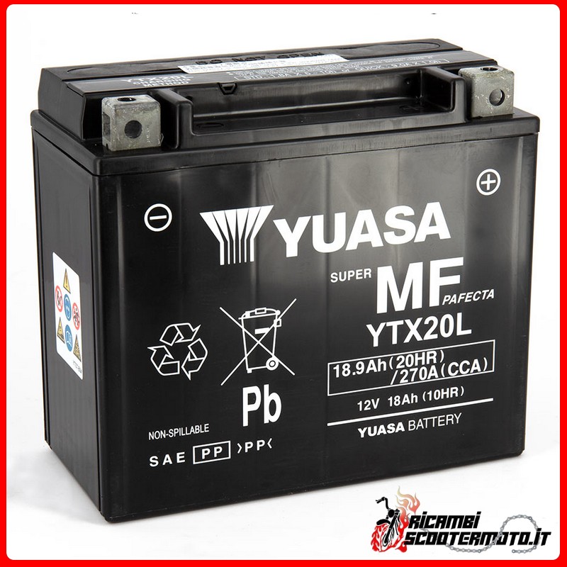 YUASA BATTERY BUELL X1 1200 LIGHTING 1999-2002