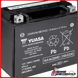 YUASA BATTERY HARLEY-DAVIDSON VRSC 1130 V-ROD 2007-2007