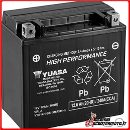 YUASA BATTERY HARLEY-DAVIDSON VRSC 1130 V-ROD 2002-2006