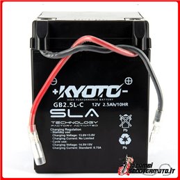 BATTERIE KYOTO HONDA MTX 80 S AIR 1980-1982