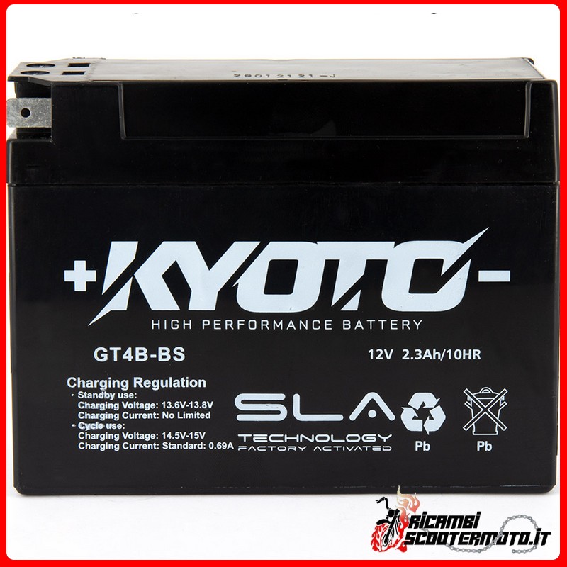 KYOTO BATTERY SUZUKI AH 50 ADDRESS 1992-1994