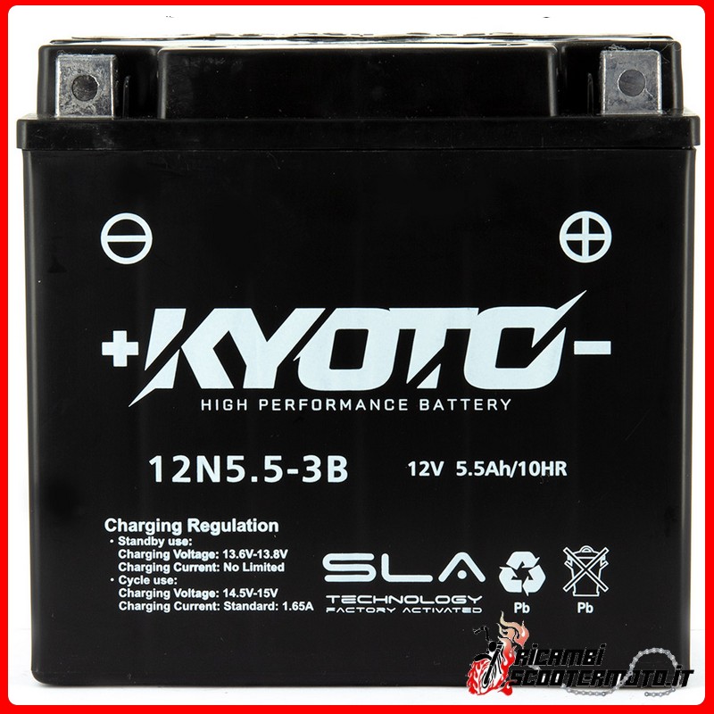 KYOTO BATTERY APRILIA TUAREG 125 RALLY 1986-1993