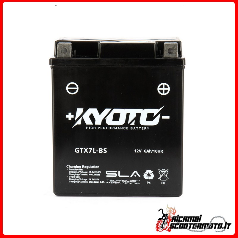 KYOTO-BATTERIE APRILIA SR 125 1999-2003