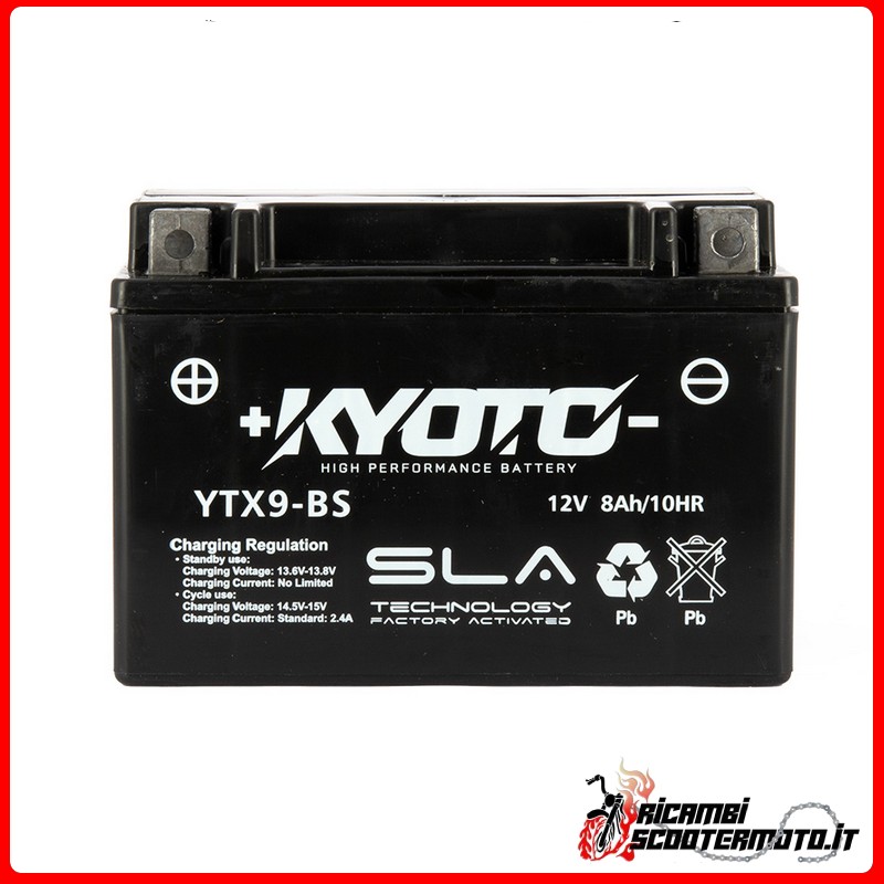 KYOTO BATTERY APRILIA LEONARDO 150 1996-2002 KYOTO BATTERY APRILIA LEONARDO 150 1996-2002