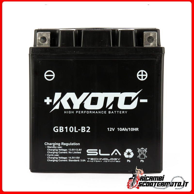 KYOTO BATTERY GILERA DNA 125 2001-2003