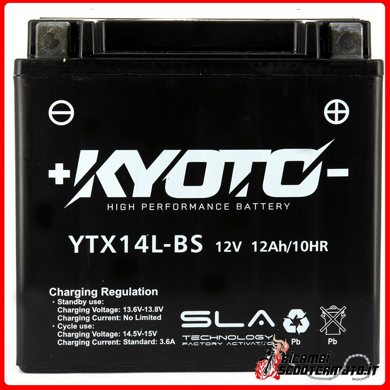 KYOTO BATTERY HARLEY-DAVIDSON XL 1200 R 2004-2008