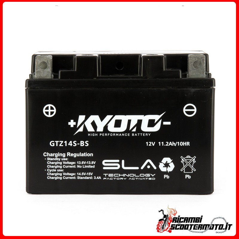 BATERÍA DE KIOTO HONDA NSS 250 A FORZA/JAZZ 2000-2004