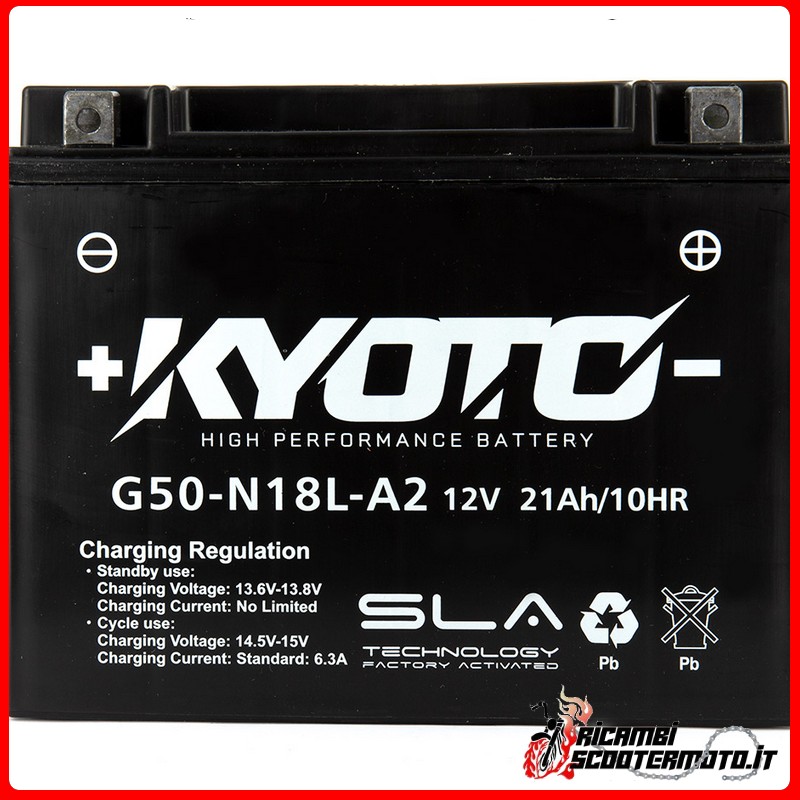 KYOTO-BATTERIE HARLEY-DAVIDSON FLHS 1340 ELECTRA GLIDE SPORT 1990-1993