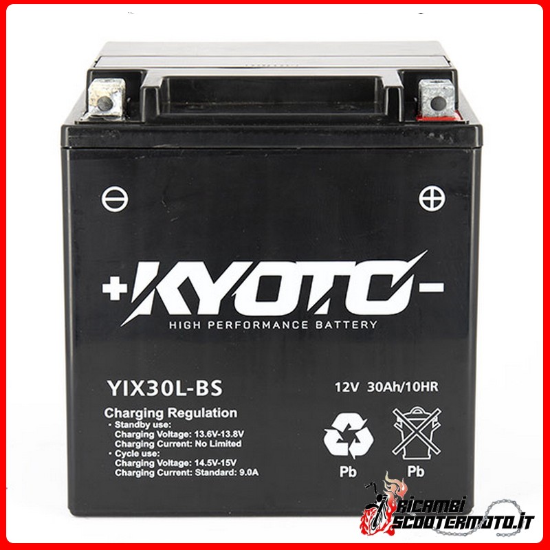 KYOTO BATTERY BMW R 100 S/T 1979-1980 KYOTO BATTERY BMW R 100 S/T 1979-1980