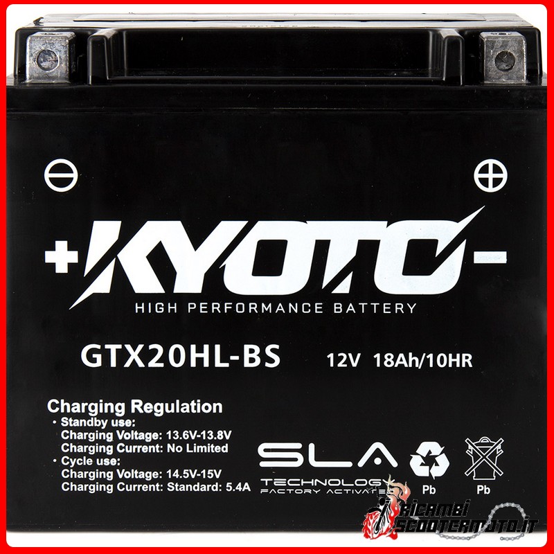 KYOTO BATTERY HARLEY-DAVIDSON VRSC 1130 V-ROD 2007-2007