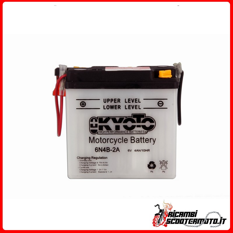 KYOTO BATTERY KAWASAKI KDX 175 1979-1982 KYOTO BATTERY KAWASAKI KDX 175 1979-1982