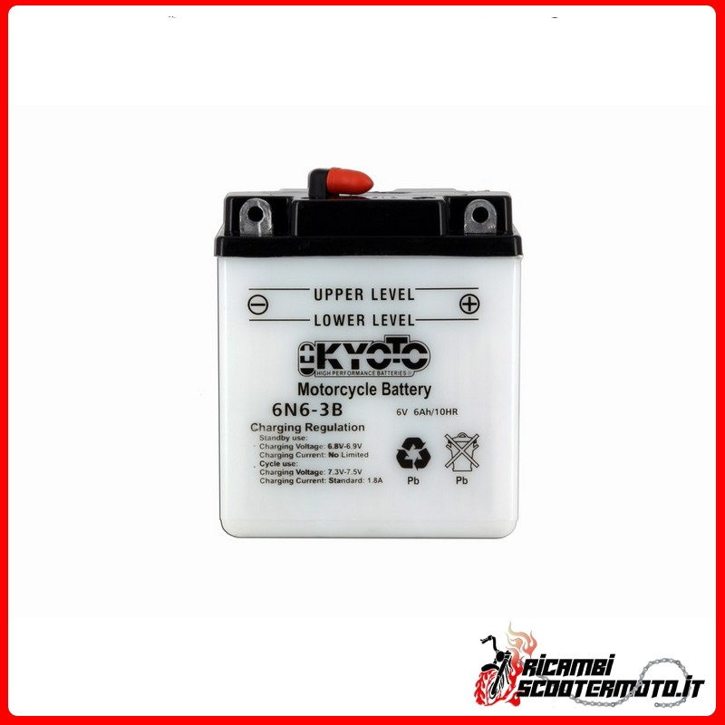 KYOTO BATTERY HONDA CB 125 N/J/S2 1976-1979 KYOTO BATTERY HONDA CB 125 N/J/S2 1976-1979
