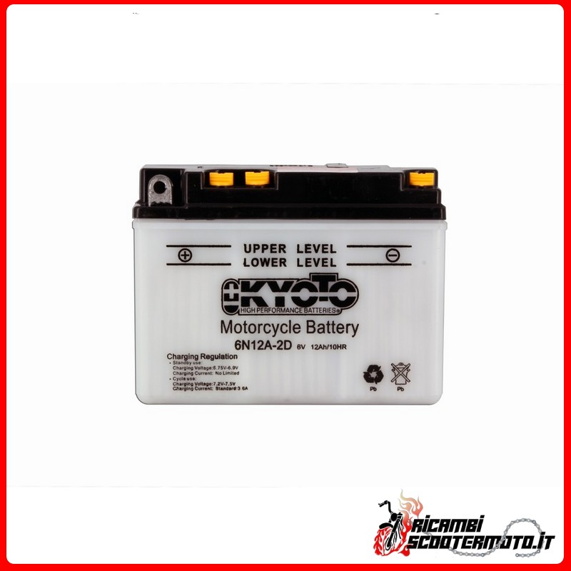KYOTO BATTERY HONDA CB 125 K5 1976-1976