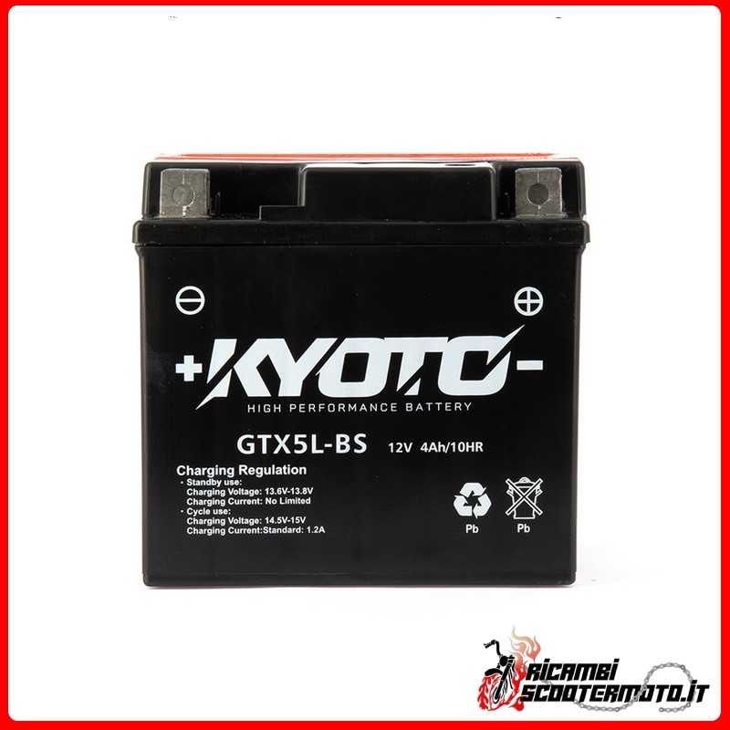 KYOTO BATTERY APRILIA SCARABEO 100 2T 2000-2006