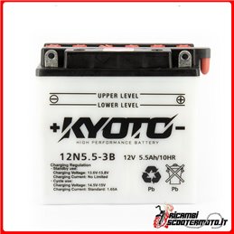 BATTERIE KYOTO APRILIA TUAREG 125 RALLY 1986-1993