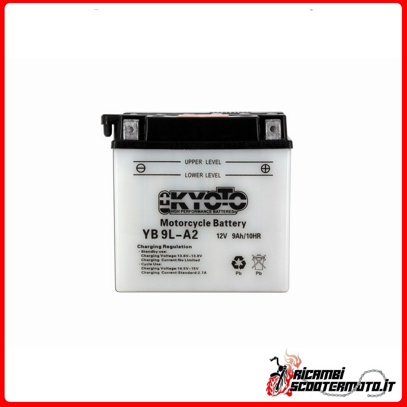 KYOTO BATTERY DERBI BOULEVARD 125 4T 2002-2007