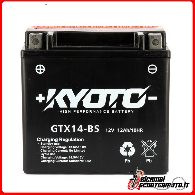 KYOTO BATTERY APRILIA ETV 1000 CAPONORD 2001-2007 KYOTO BATTERY APRILIA ETV 1000 CAPONORD 2001-2007