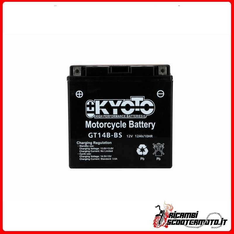 BATERÍA DE KIOTO YAMAHA FZS 1000 FAZER 2001-2005