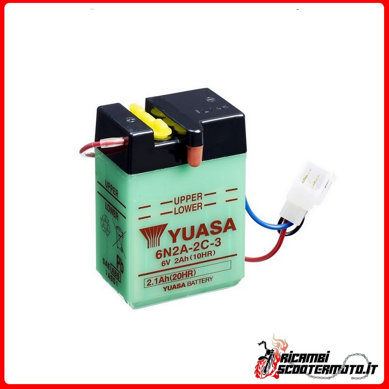 BATTERIE YUASA HONDA ST 70 DAX 1980-1989
