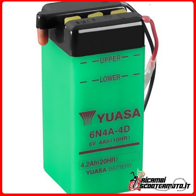 BATERÍA YUASA YAMAHA DT 50 M 1978-1980