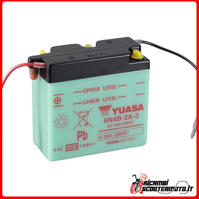 YUASA BATTERY YAMAHA DT 50 MX 1981-1988
