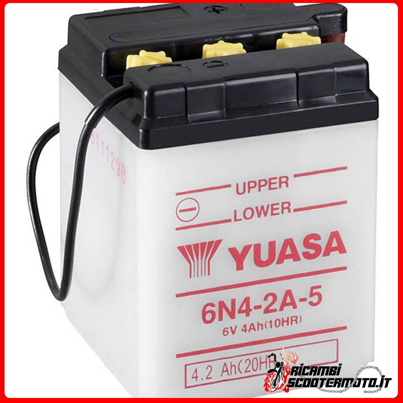 BATTERIE YUASA YAMAHA LB 50 CHAPPY 1982-1989