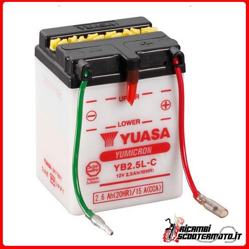 YUASA BATTERY HONDA MTX 80 S AIR 1980-1982