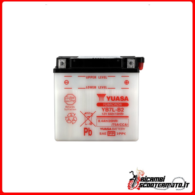 BATTERIE YUASA MBK XN 125 DOODO 2000-2005