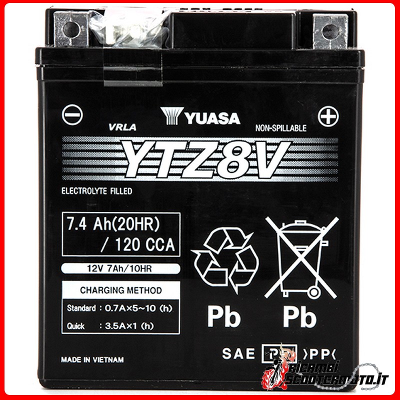 YUASA BATTERY HONDA PCX 125 2015-2017