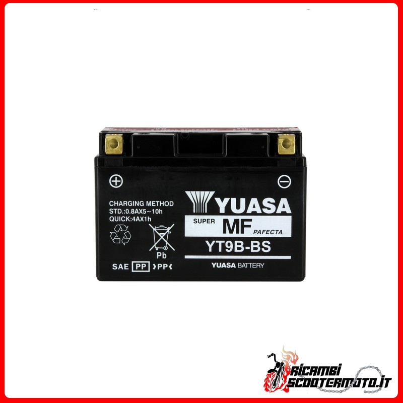 YUASA BATTERY YAMAHA XTZ 660 TENERE 2008-2016