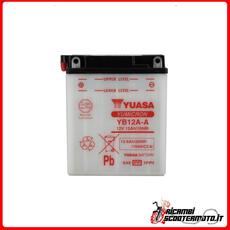 YUASA BATTERY CAGIVA ALETTA ORO 125 1985-1987