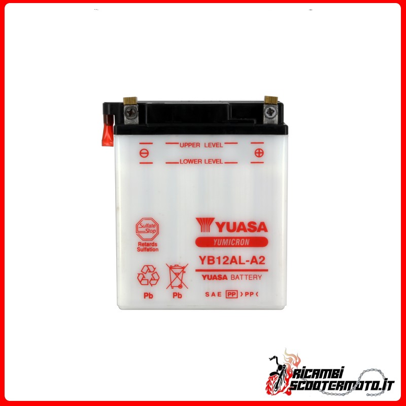 YUASA BATTERY APRILIA SCARABEO 125 1999-2006