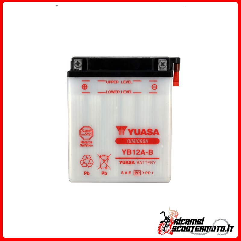 BATERÍA YUASA HONDA CB 450 SG SJ 1986-1992
