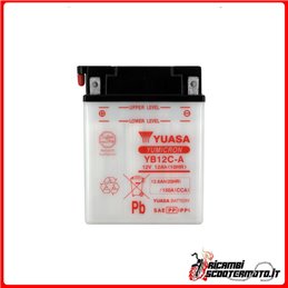 YUASA BATTERY YAMAHA YFA 125 BREEZE 1989-2004