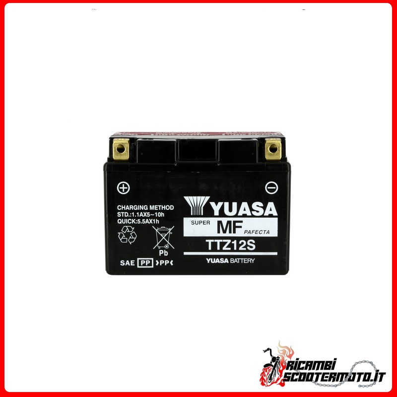 YUASA BATTERY HONDA NSS 250 A FORZA/JAZZ 2000-2004 YUASA BATTERY HONDA NSS 250 A FORZA/JAZZ 2000-2004