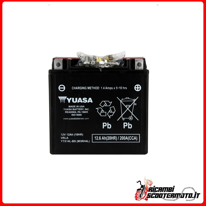BATERÍA YUASA HARLEY-DAVIDSON XL 1200 R 2004-2008