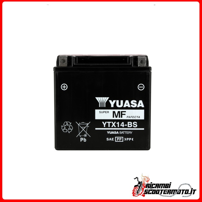 YUASA BATTERY APRILIA ETV 1000 CAPONORD 2001-2007