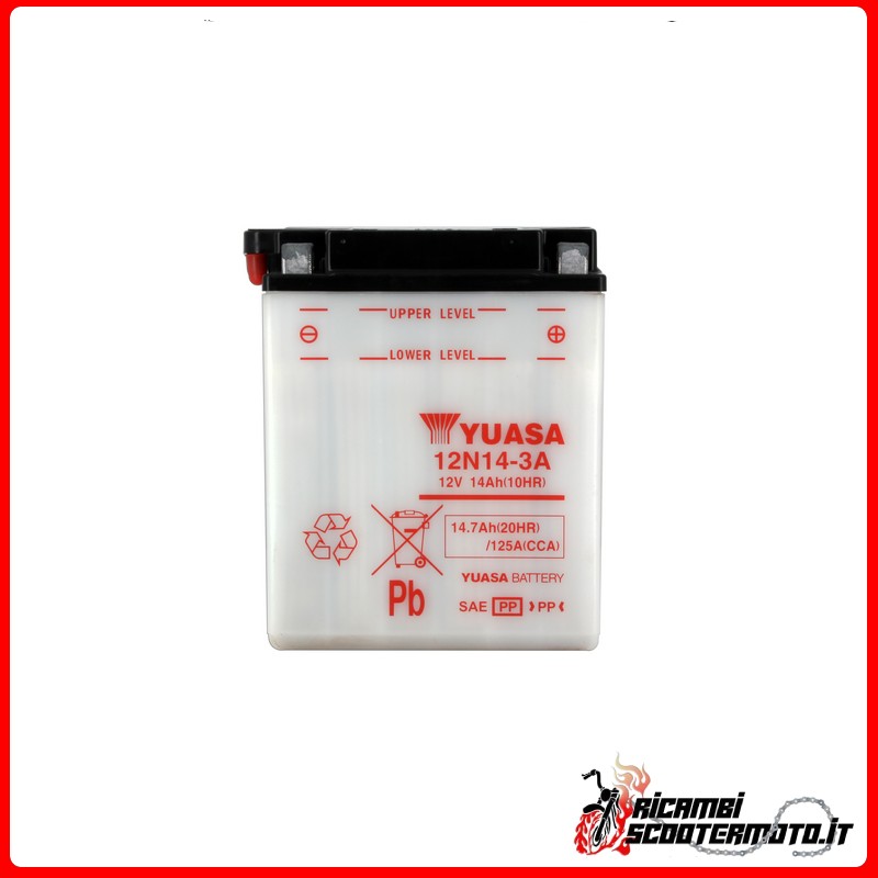 YUASA BATTERY SUZUKI GS 750 E 1979-1981 YUASA BATTERY SUZUKI GS 750 E 1979-1981