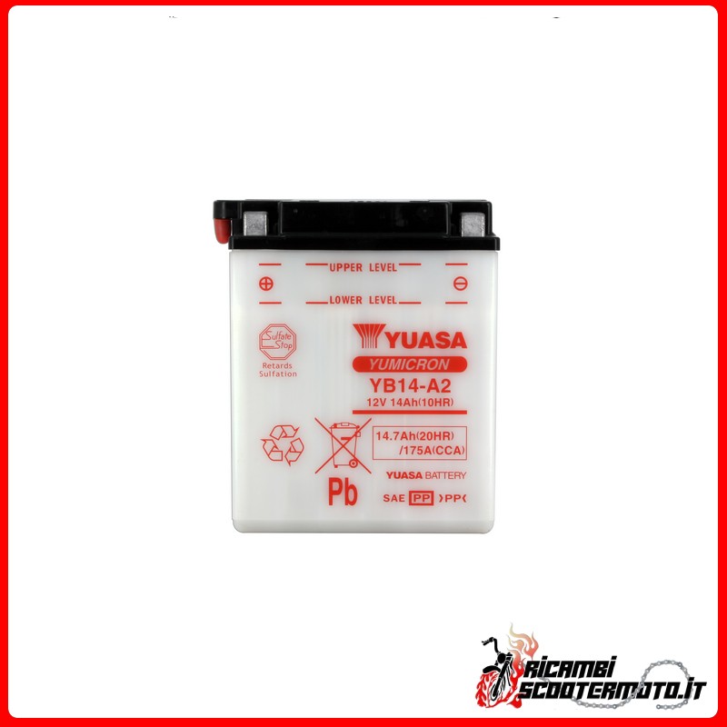 BATTERIE YUASA HONDA XL 600 LM RM 1985-1988