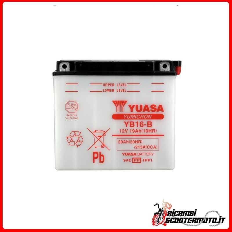 YUASA BATTERY CAGIVA CANYON 900 IE 1996-1997