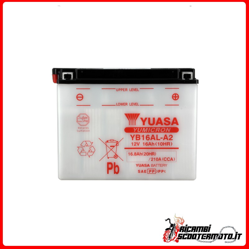 YUASA BATTERIE DUCATI SUPERSPORT 400 SS 1992-1997