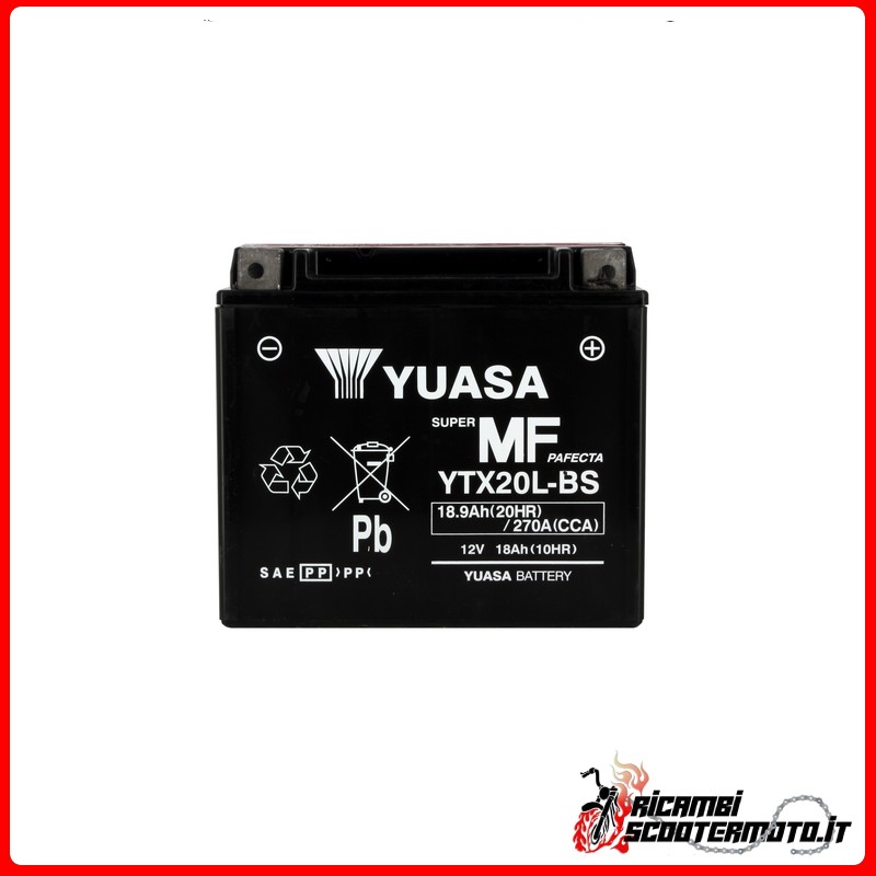 YUASA BATTERIE BUELL X1 1200 LIGHTING 1999-2002
