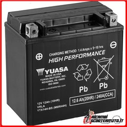 YUASA BATTERIE HARLEY-DAVIDSON VRSC 1130 V-ROD 2002-2006