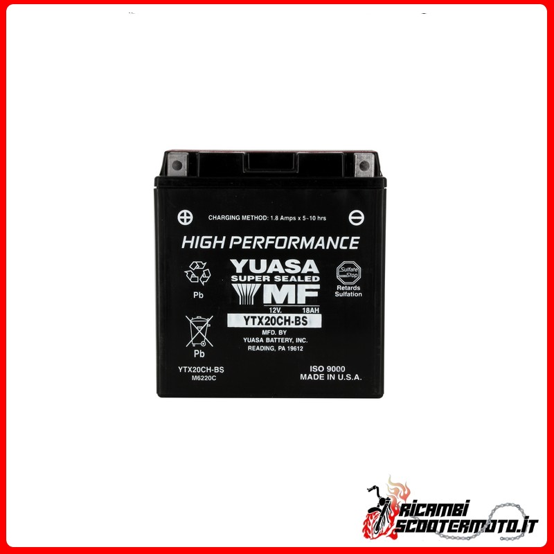 YUASA BATTERY HONDA XL 1000 V VARADERO 2003-2006