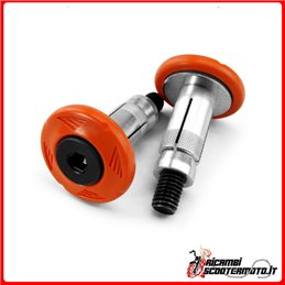 CONTRAPESOS DE MANILLAR NARANJA KTM EGS / EXC 200 1998-1999