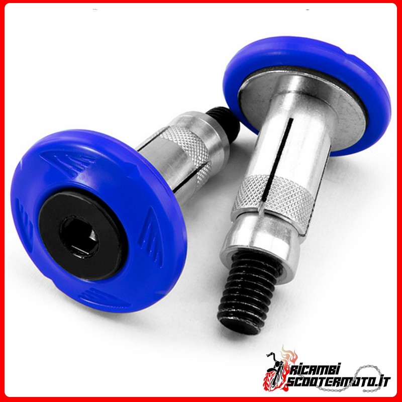BLUE HANDLEBAR COUNTERWEIGHTS HUSABERG FC 450 2000-2008