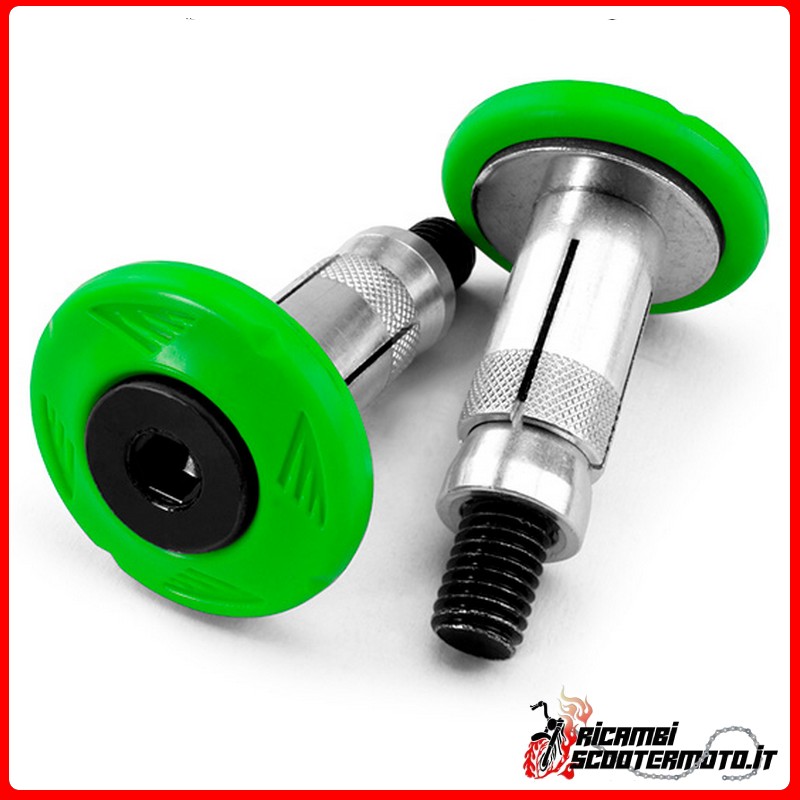 CONTRAPESOS DE MANILLAR VERDES KAWASAKI KX 65 2000-2023