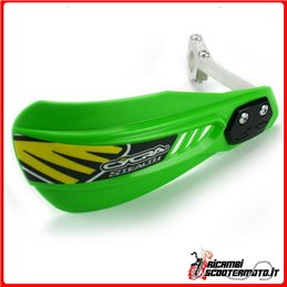 STEALTH MX ALLOY HANDGUARDS Green KAWASAKI KLX 110 2002-2009