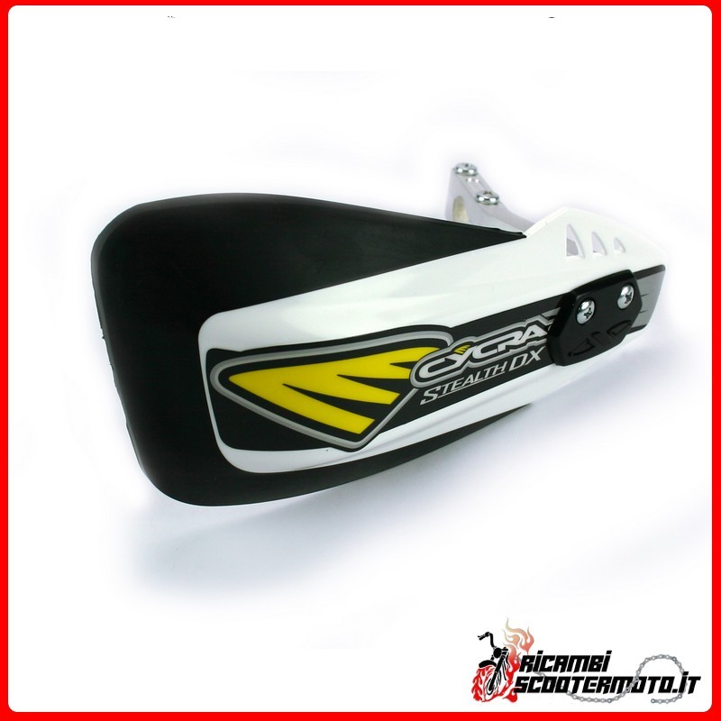 PARAMANI STEALTH DESTRO BIANCO TM EN 300 2T ENDURO 300 2001-2023 PARAMANI STEALTH DESTRO BIANCO TM EN 300 2T ENDURO 300 2001-2023