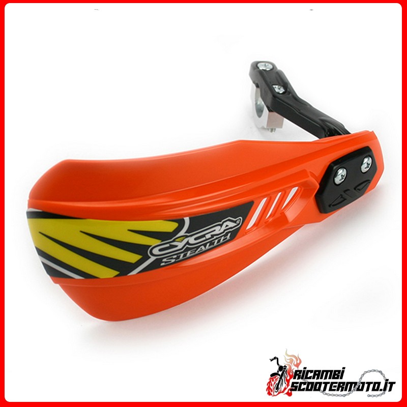 STEALTH PRIMAL ORANGE HANDGUARDS KTM EGS / EXC 200 1998-1999 STEALTH PRIMAL ORANGE HANDGUARDS KTM EGS / EXC 200 1998-1999